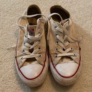 White converse all stars